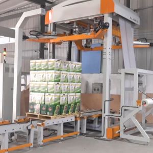 Automatic Food Packing Machinery Packaging Equipment Glass Bottles Cold Stretch