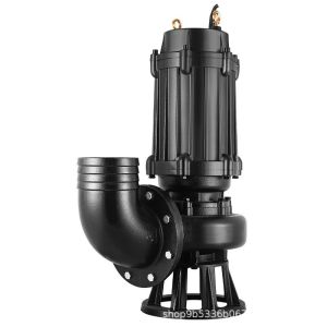 380V Voltage Submersible Sewage Pump 5-60m Head and ≤60C Temperature Low