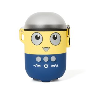TWS BT5.0 Creative Wireless Earbuds Minions Cartoon Bluetooth Speaker With