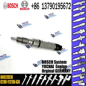 China high quality Diesel Injector 0445 120 318 For Common Rail Injector 0445120318 on sale