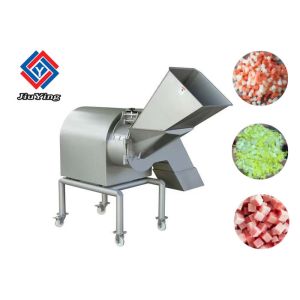 3D Cutting Type Cabbage Fruit Vegetable Dicer Machine , Onion Cube Cutter