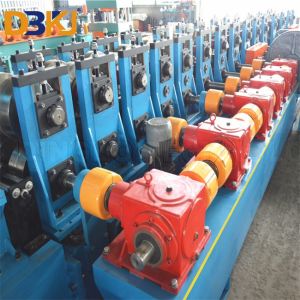 Gearbox Chain Drive C And Z Purlin Machine 14 Roller Stations