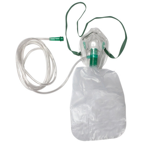 Quality Medical Disposable Non Rebreather Oxygen Mask With 1000ml Reservoir Bag wholesale