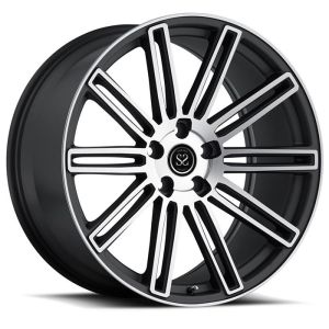 China 1- Piece Forged Wheels Gloss Black Car Rims 18 19 With  5x108  For Jaguar on sale