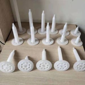 Cheap 30mm HDPE Wall building fasteners popular Plastic Insulation nails for Euromarket market for sale