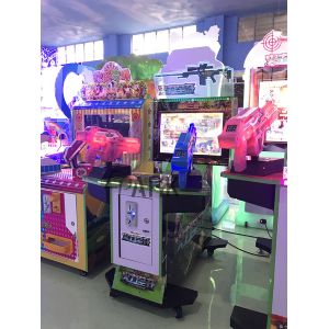 Amusement Shooting Arcade Machines Coin Operated Ultra Fire Power Game