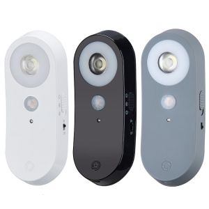 4000K 400mAH USB Rechargeable Motion Sensor Light / Rechargeable Flashlight
