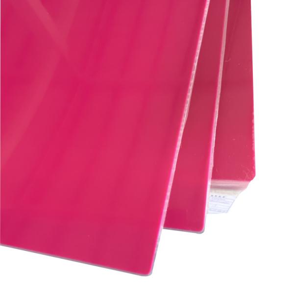 Diffuse Reflection Pastel Colorful Frosted Matte Yellow Acrylic PMMA Sheet Panel