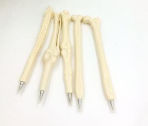 Cheap bone shape ball point pen, promotional gift bone design gift pen for sale