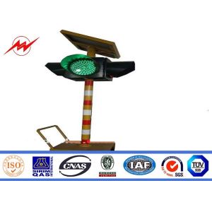 Solar Powered System Automatic Remote Control Bollard Traffic Signal Light