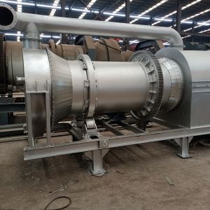 Electric Heating Rotary Drum Kiln Horizontal / Vertical With 10 - 100t/H And