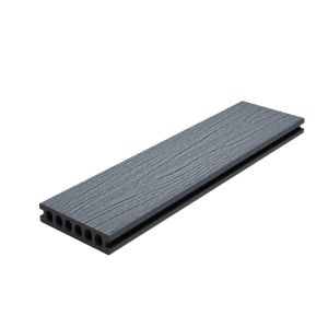 6 Round Hole 138 X 23 Capped Composite Decking Brushing Recycled Plastic Decking