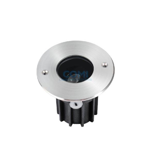 Quality Mono RGB 4W RGBW In Ground Spotlights , IP67 24VDC Round Lighting For Outdoors wholesale