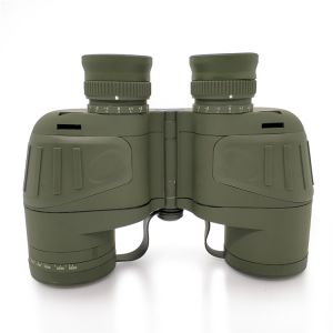 Military Rangefinder Telescope 7x50 Binoculars Built-in Illuminated Compass