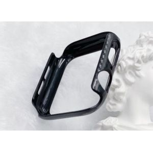 Cheap Shock Proof Glossy Finish Carbon Fiber Apple Watch Screen Protector 44mm for sale