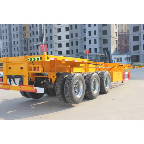 40 Feet Flatbed Semi Trailer With 3 Axles, Semi Trailer Truck from China