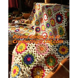 Handmade Crochet Blankets Towel Blanket Crochet Blanket American Style Plaid