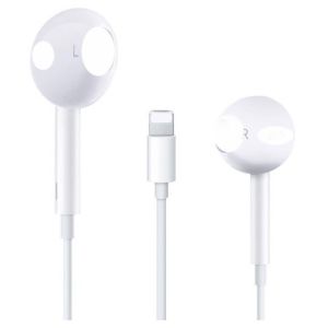 Fashion In Ear Stereo Headphones With Microphone / Wired Bluetooth Earphone For