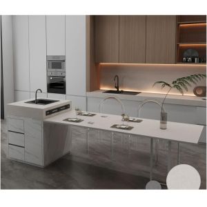 Cheap Large Format Slabs Furniture Customizable Sintered Stone Countertop for Hotel Villa Lobby for sale