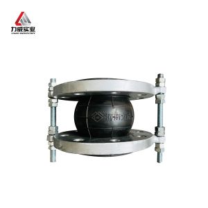 China Axial Transverse Single Sphere Flexible Rubber Joint Flange Connection Custom Bolts And Nuts on sale