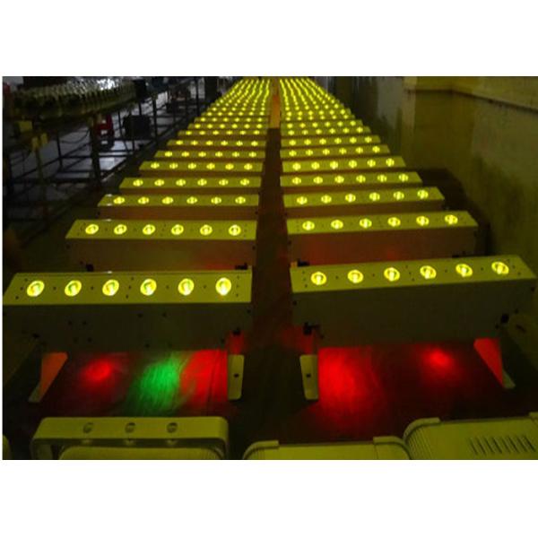 Wireless Wall Washer Dmx Led Wall Bar Light 6pcs 15w Rgbwa 5 in1