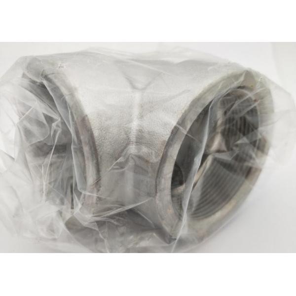 Quality SS316L 2" Sch80 3000# 90 Degree Threaded Elbow Pipe Fittings wholesale