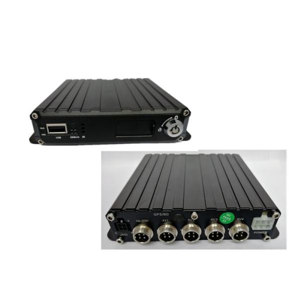 VGA AV Output Vehicle Mobile DVR 4 Channel 3G 4G GPS WIFI For All Cars