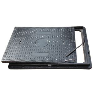 Composite Resin BMC / SMC / FRP Square Manhole Cover En124 With Different Color