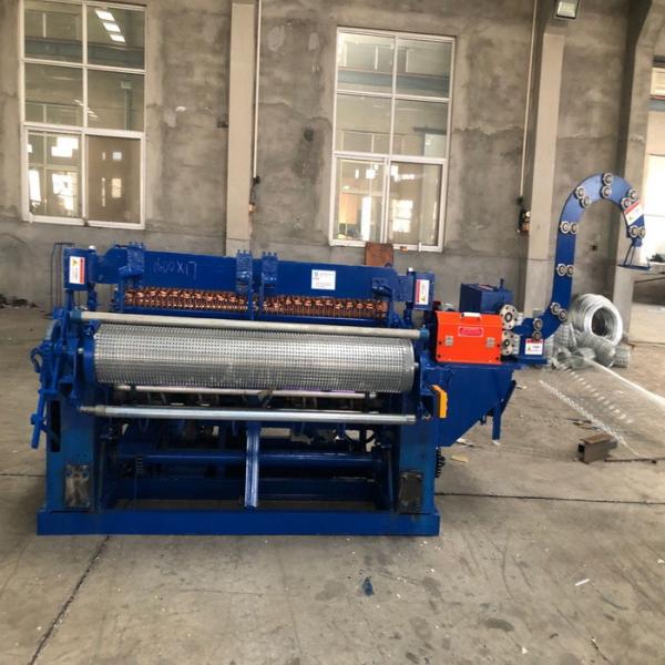 6ft Width 2.5T Automatic Wire Mesh Welding Machine , Spooling Fence Mesh Machine