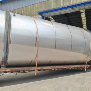 2 Tons Atmospheric Pressure Used Stainless Steel Cone Bottom Tanks