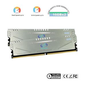 DDR5 RAM Module 5200MHz 16g*2 32g For Desktop Support Windows 8 Windows 7