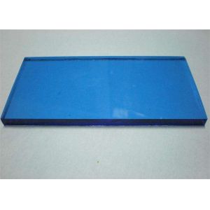 Colored Tinted Float Glass 4mm - 12mm Thickness For Vehicle / Architecture