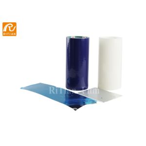 China Anti Scratch Protective Film , Clear Blue Surface Protection Sheet on sale