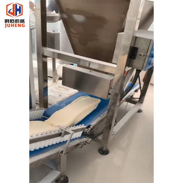 8600pcs/H High Yield Lachha Paratha Production Line Indian Flat Bread Production