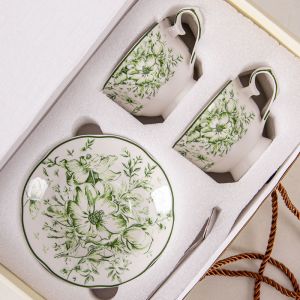 Ceramic Type Porcelain 2024 Year Cup 200ml Chinese Year Mug Gift Coffee Cup And