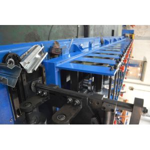 Servo Feeding Device Upright Frame Cold Roll Forming Machine 11 kw