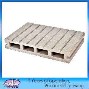 Eco Wood Composite WPC Outdoor Decking Tiles with Scratched Surface Materials