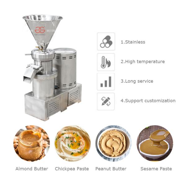 Commercial Peanut Butter Grinder Machine , Pistachio Peanut Butter Milling Machine