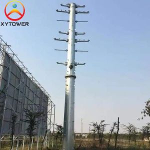 Cheap Electrical Power Transmission Line Galvanized Steel Monopole for sale