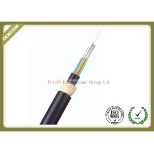12 Core Outdoor Fiber Optic Cable All - Dielectric Self - Supporting With Non -