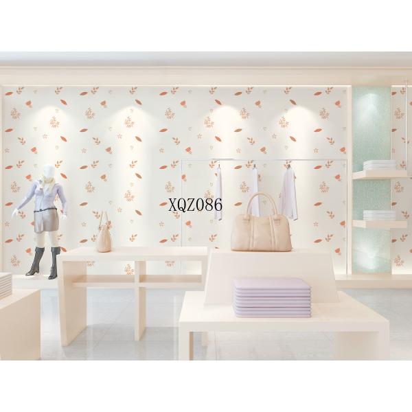 0.14mm-0.26mm Thickness Floral Printed PVC Self Adhesive Sticker for Wall Coating Sample Policy A4 Paper Size Sample