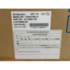 G104STN01.0 10.4 AUO Life ≥ 70K hours，With LED Driver，180° Reverse，6/8 bit，Matte