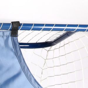 No Folding Lacrosse Training Equipment Orange Hockey Goal Net