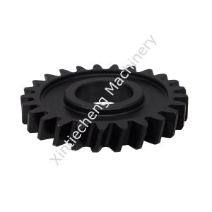 Black Hobbing Helical Gears Cast Steel High Precision Gears High Transmission