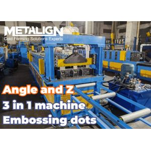 High Precision Drywall Roll Forming Machine With Embossing Hydraulic Punching