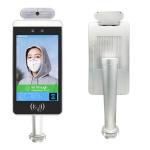 Non Contact 8 inch Android Infrared AI Face Recognition Thermometer Detection