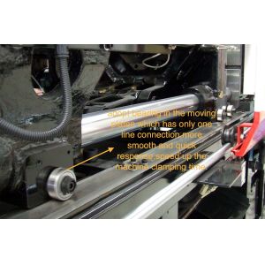 600 Ton Variable Pump Injection Molding Machine With Double Oil Tank , CE /