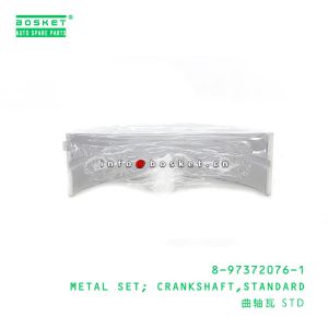 8-97372076-1 Standard Crankshaft Metal Set 8973720761 For ISUZU ELF 4HK1T 4HG1