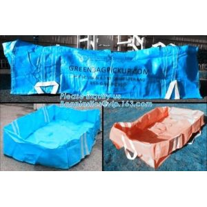 Construction waste skip bag FIBC garbage dumpster PP bulk bag,skip bag skip hop