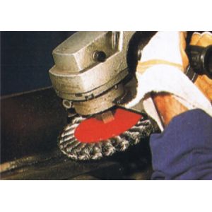 Knotted brushes with shank